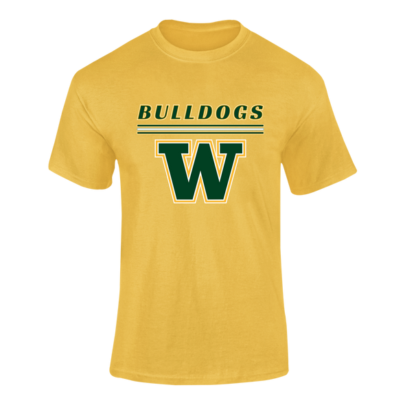 Whitefish Bulldogs Mascot #8 Men's Premium SS T-Shirt