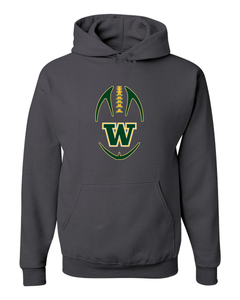 Whitefish Bulldogs Football #4 Men's Premium Hoodie