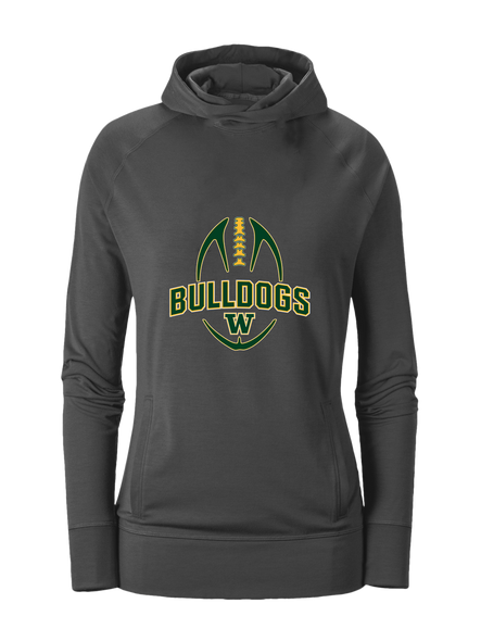 Whitefish Bulldogs Football #5 Women's Hoodie