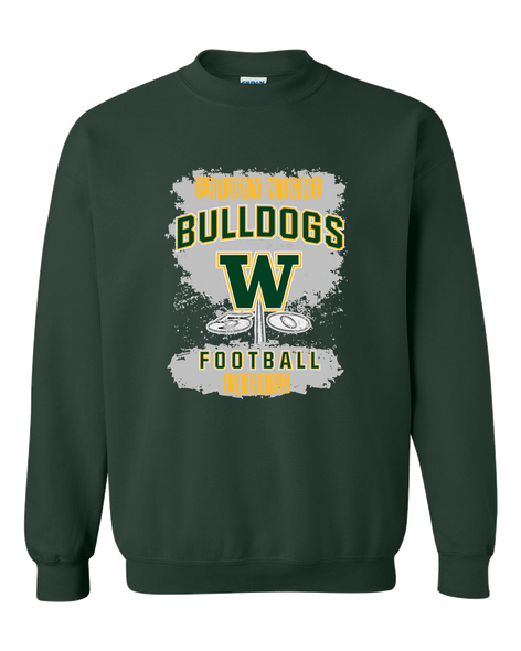 Whitefish Bulldogs Football #6 Men's Sweatshirt