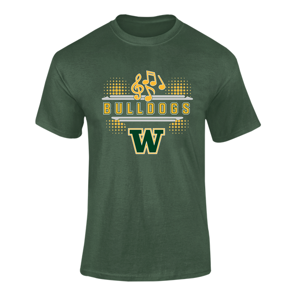 Whitefish Bulldogs Band # 3 Men's Premium SS T-Shirt
