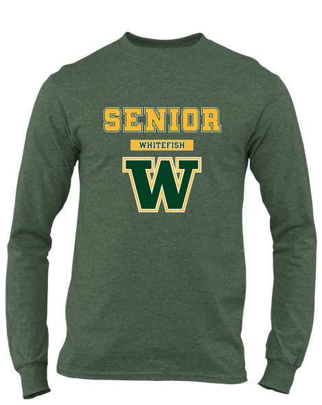 Whitefish Bulldogs Senior #2 Men's Premium LS T-Shirt