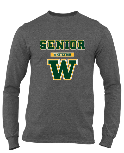 Whitefish Bulldogs Senior #2 Men's LS T-Shirt
