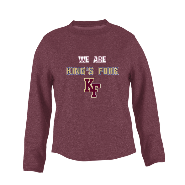 King's Fork Bulldogs KF We Are Women's Sweatshirt