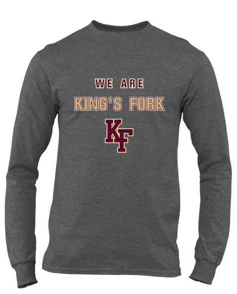 King's Fork Bulldogs KF We Are Men's Premium LS T-Shirt
