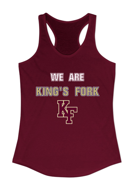 King's Fork Bulldogs KF We Are Women's Tank Top