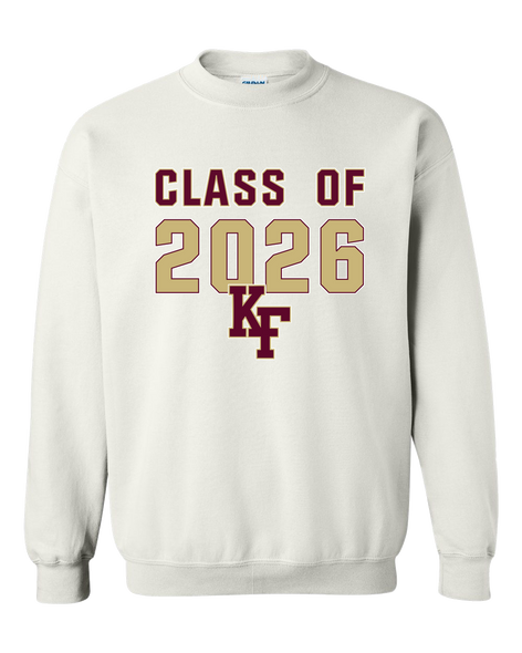 King's Fork Bulldogs KF Class of 2026 Men's Sweatshirt