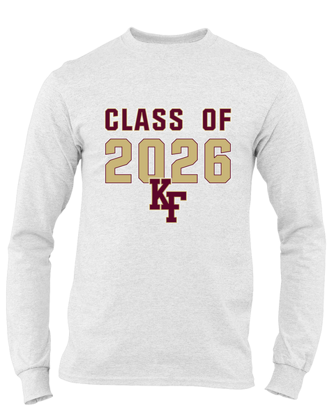 King's Fork Bulldogs KF Class of 2026 Men's LS T-Shirt
