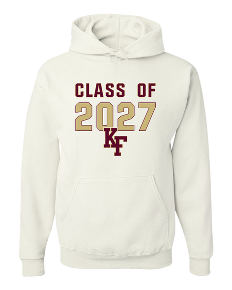 King's Fork Bulldogs KF Class of 2027 Men's Premium Hoodie