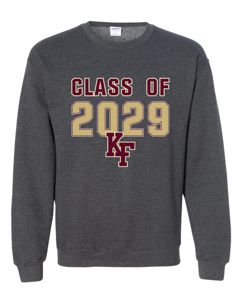 King's Fork Bulldogs KF Class of 2029 Men's Sweatshirt