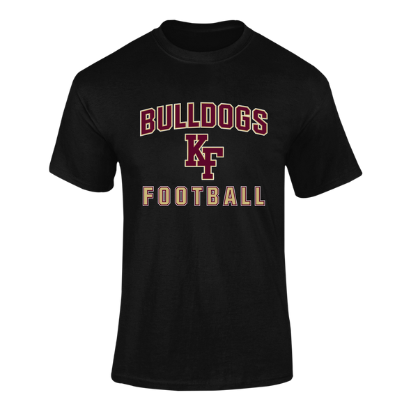 King's Fork Bulldogs KF Football #1 Men's SS T-Shirt