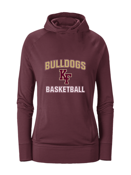 King's Fork Bulldogs KF Basketball #1 Women's Hoodie