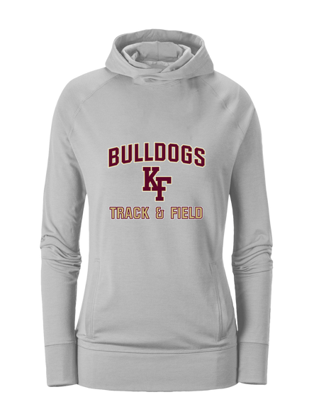 King's Fork Bulldogs KF Track & Field Women's Hoodie