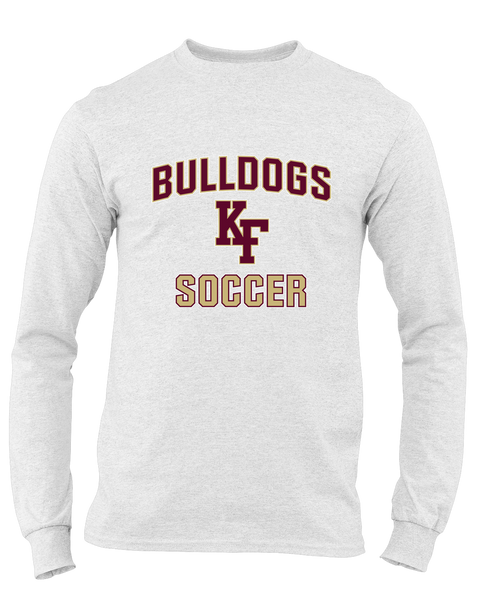 King's Fork Bulldogs KF Soccer #1 Men's Premium LS T-Shirt