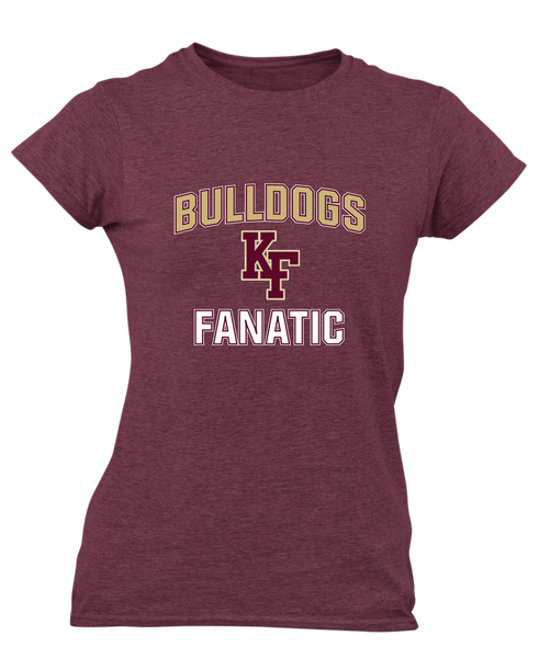 King's Fork Bulldogs KF Fanatic Women's SS T-Shirt