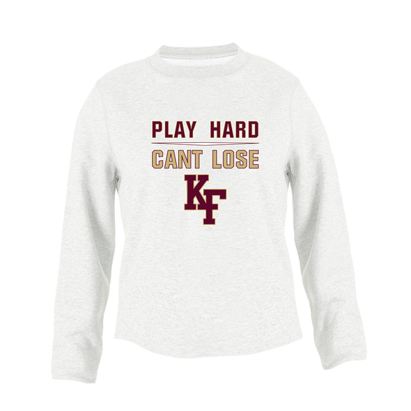 King's Fork Bulldogs KF Play Hard, Can't Lose Women's Sweatshirt