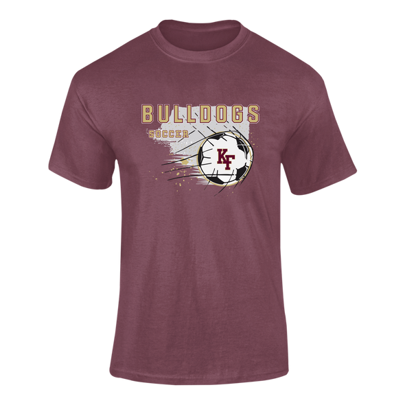 King's Fork Bulldogs KF Soccer #2 Men's Premium SS T-Shirt