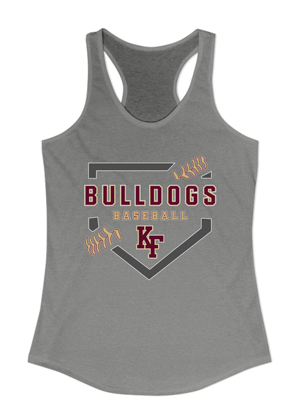 King's Fork Bulldogs KF Baseball #2 Women's Tank Top