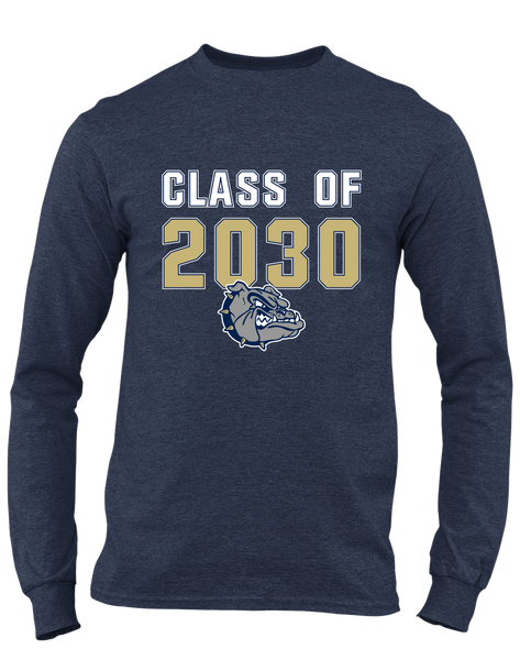 West Albany Bulldogs Class of 2030 Men's LS T-Shirt