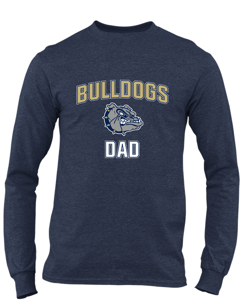 West Albany Bulldogs Dad Men's LS T-Shirt
