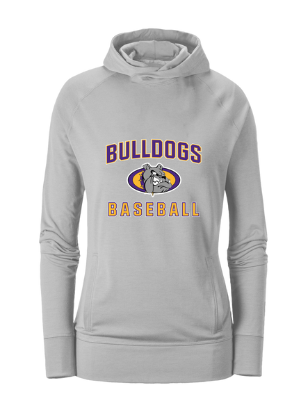 Kearney Bulldogs Baseball #1 Women's Hoodie