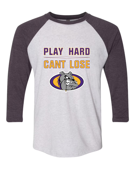 Kearney Bulldogs Play Hard, Can't Lose Men's Baseball T-Shirt