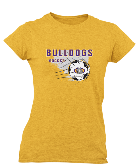 Kearney Bulldogs Soccer #2 Women's Premium SS T-Shirt