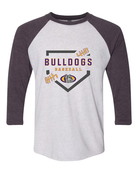 Kearney Bulldogs Baseball #2 Women's Baseball T-Shirt