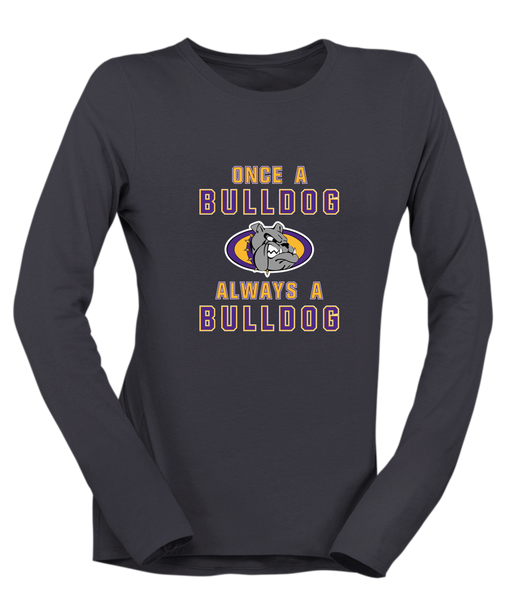 Kearney Bulldogs Once A Women's Premium LS T-Shirt