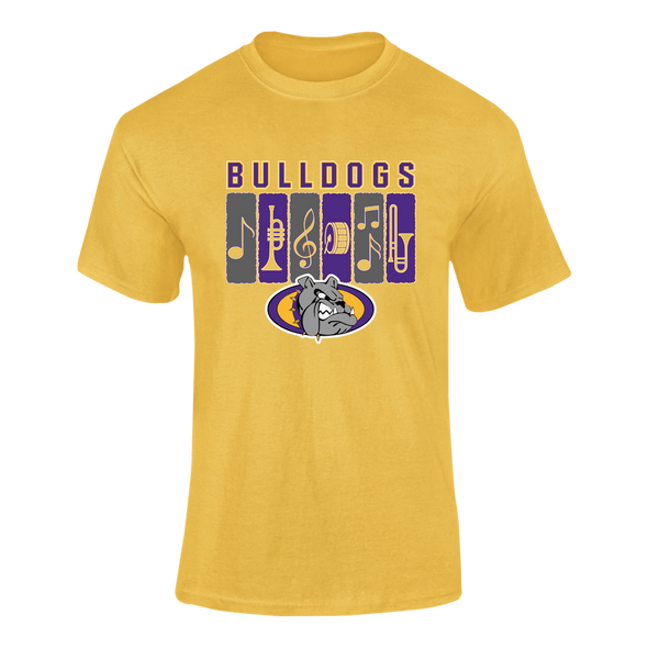 Kearney Bulldogs Band # 2 Men's SS T-Shirt