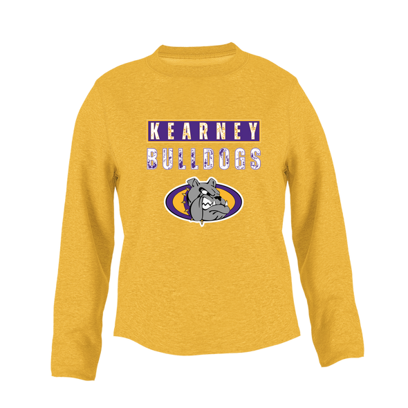 Kearney Bulldogs Mascot #9 Women's Sweatshirt