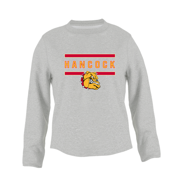 Hancock Bulldogs Mascot #4 Women's Sweatshirt
