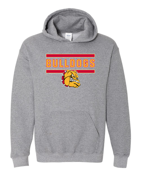 Hancock Bulldogs Mascot #5 Men's Hoodie