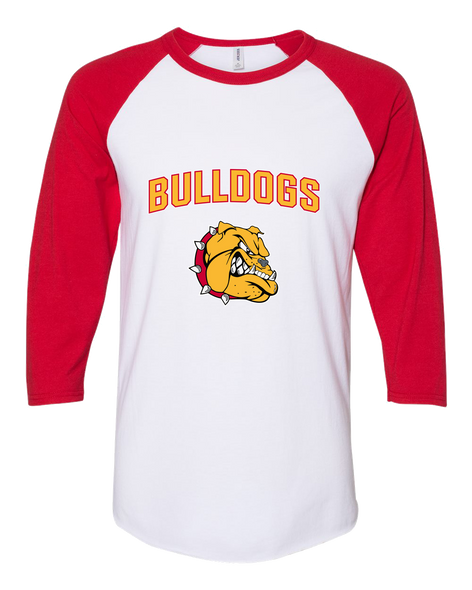 Hancock Bulldogs Mascot #6 Men's Baseball T-Shirt