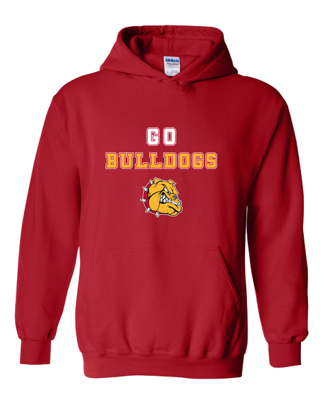 Hancock Bulldogs Go Team Men's Hoodie