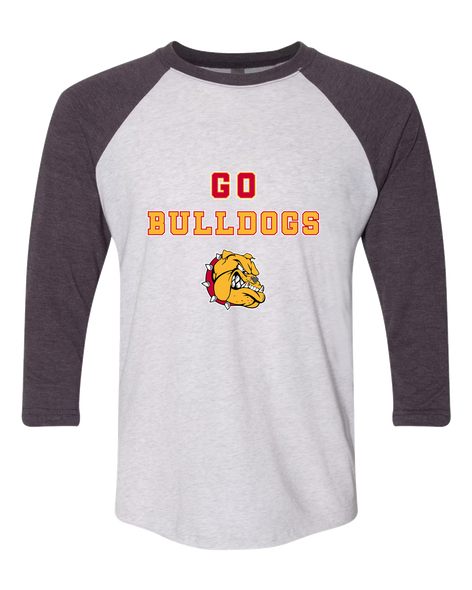 Hancock Bulldogs Go Team Men's Baseball T-Shirt