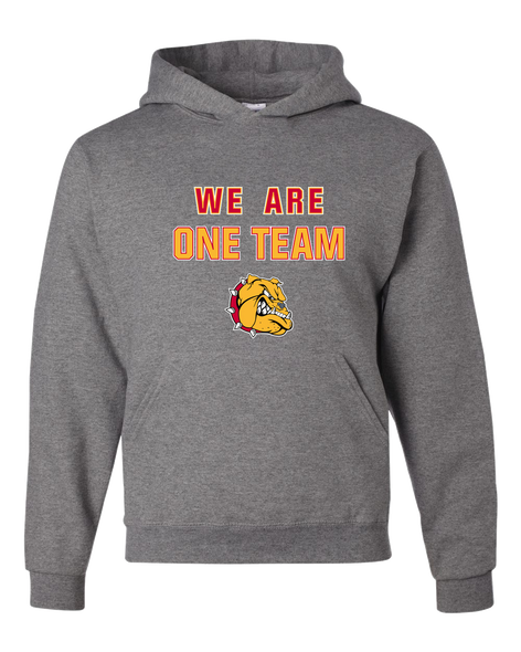 Hancock Bulldogs We Are One Team Men's Premium Hoodie