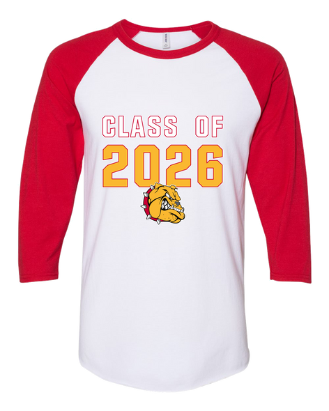 Hancock Bulldogs Class of 2026 Women's Baseball T-Shirt