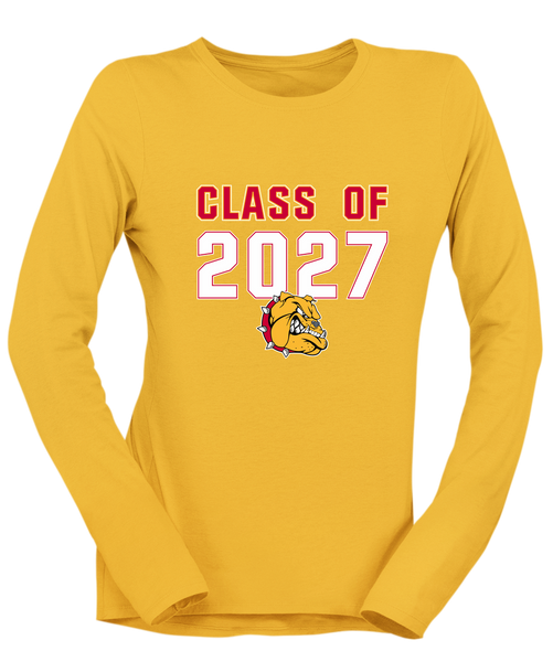 Hancock Bulldogs Class of 2027 Women's LS T-Shirt