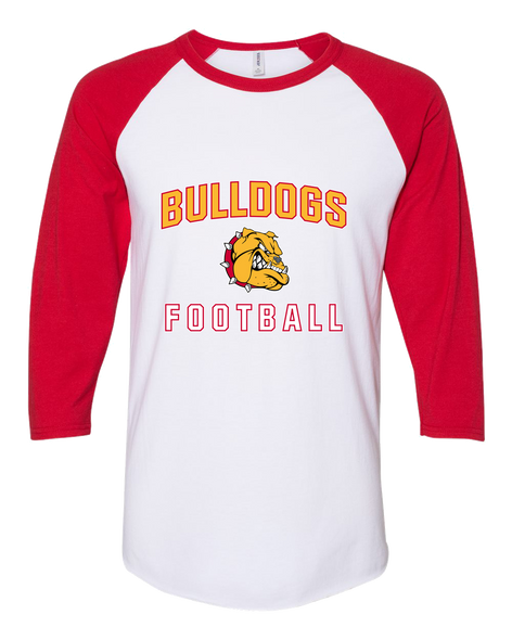 Hancock Bulldogs Football #1 Men's Baseball T-Shirt