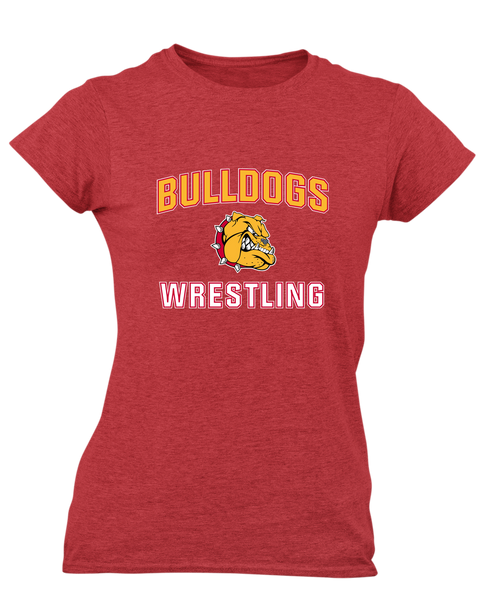 Hancock Bulldogs Wrestling Women's Premium SS T-Shirt