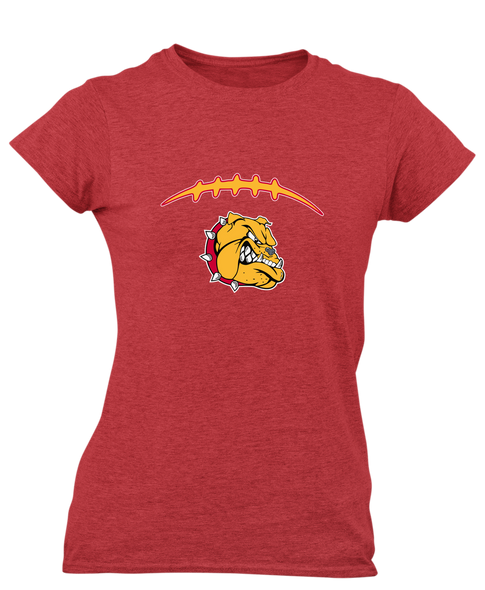 Hancock Bulldogs Football #2 Women's SS T-Shirt