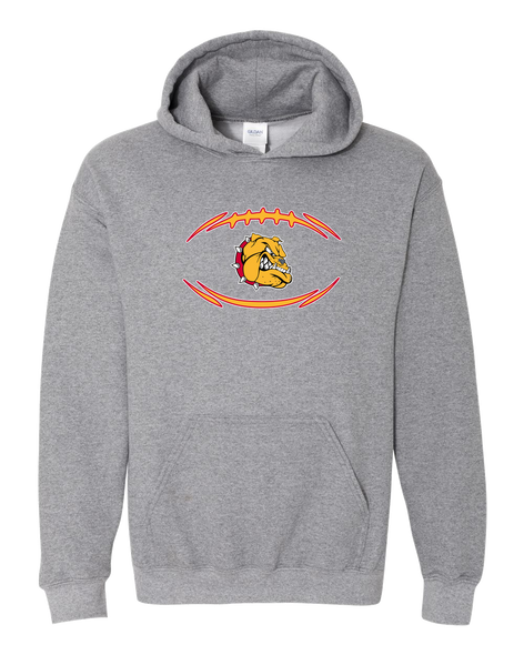 Hancock Bulldogs Football #3 Men's Hoodie