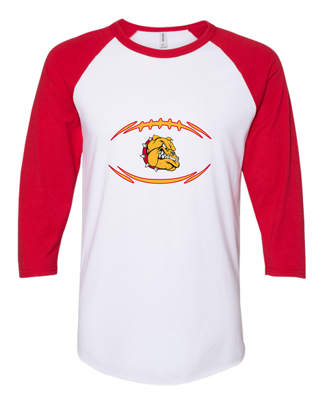 Hancock Bulldogs Football #3 Men's Baseball T-Shirt