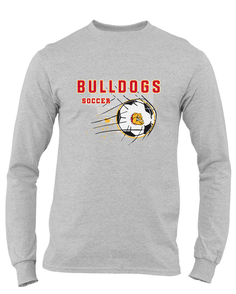 Hancock Bulldogs Soccer #2 Men's Premium LS T-Shirt