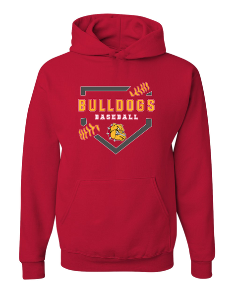 Hancock Bulldogs Baseball #2 Men's Premium Hoodie