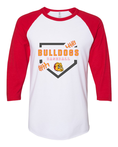 Hancock Bulldogs Baseball #2 Men's Baseball T-Shirt
