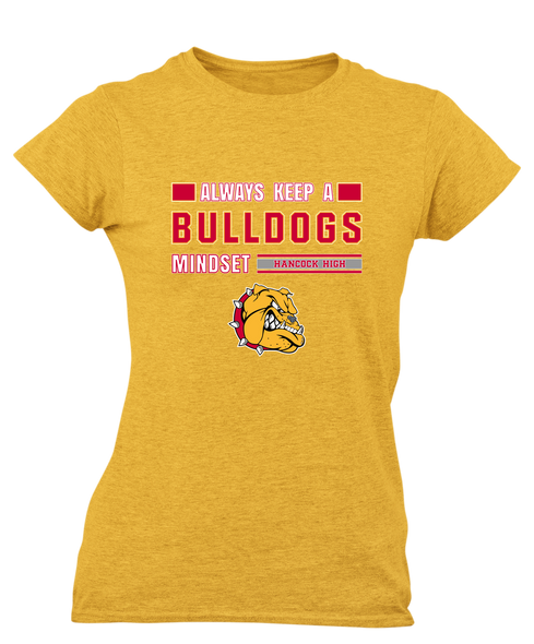 Hancock Bulldogs Mindset Women's SS T-Shirt