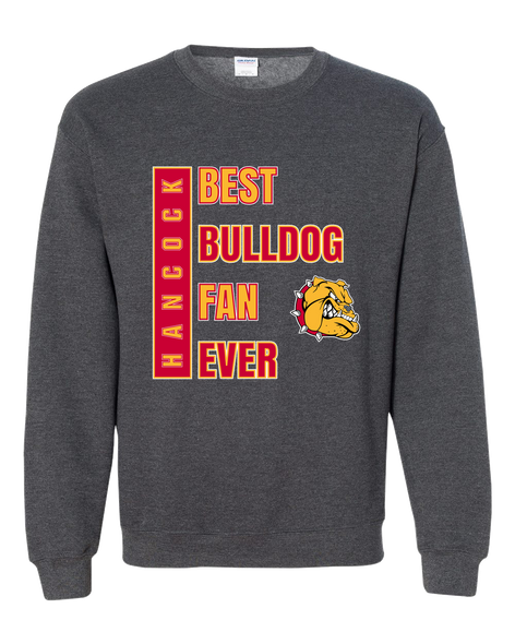 Hancock Bulldogs Best Bulldog Fan Men's Sweatshirt