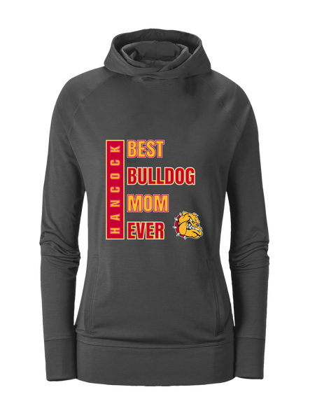 Hancock Bulldogs Best Bulldog Mom Women's Hoodie